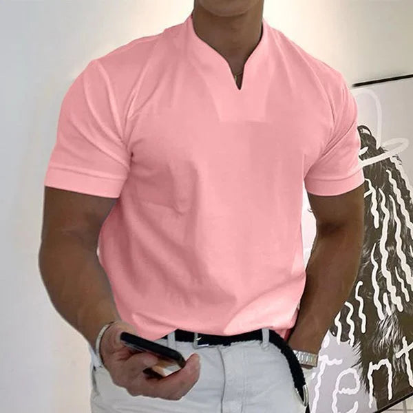 2024 Men Gentlemans business Short Sleeve T Shirt
