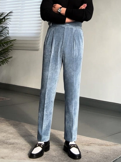 Old Money Gurkha Drape Straight Trousers