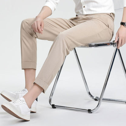 Old Money High Waist Nine-Point Trousers