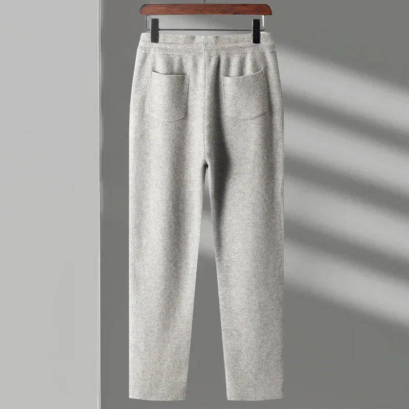 Old Money 100% Cashmere Wool Trousers