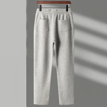 Old Money 100% Cashmere Wool Trousers