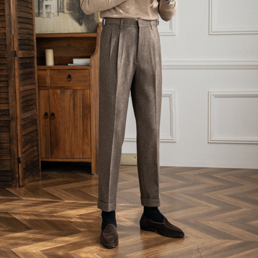 Old Money Old Money Cotton British Trousers