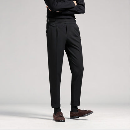 Old Money High Waist Nine-Point Trousers