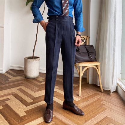 Old Money High Waist Non-Iron Casual Pants