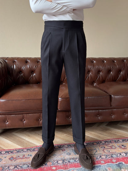 Old Money Old Money High Waist Gurkha Trousers