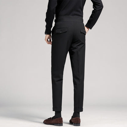Old Money High Waist Nine-Point Trousers
