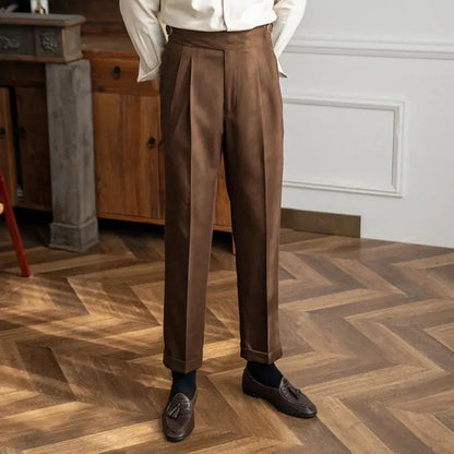 Old Money Adjustable Tailored Trousers