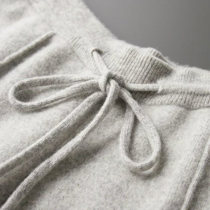 Old Money 100% Cashmere Wool Trousers