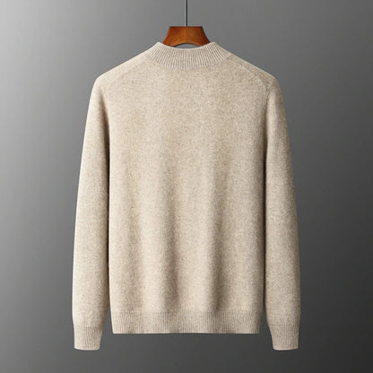 Old Money Men's Cashmere Zip Jacket